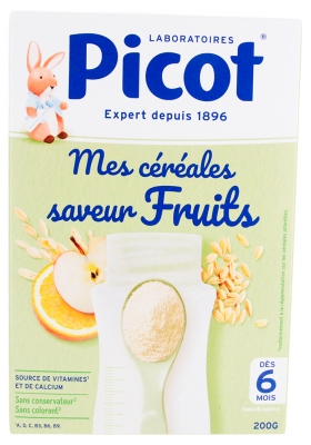 Picot My Fruit Flavored Cereals From 6 Months 200 g
