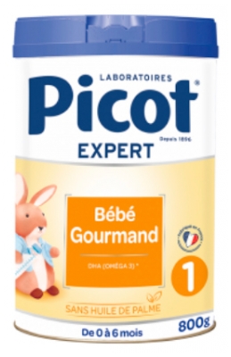 Picot Expert Bébé Gourmand 1 de 0 à 6 Mois 800 g