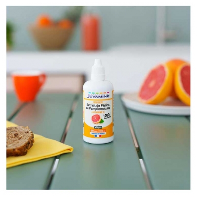 Juvamine Extrait de Pépins de Pamplemousse + Vitamine C 100 ml