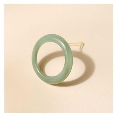 Bachca Barrette Ronde Vert d'Eau