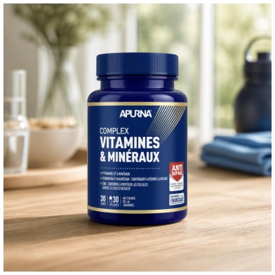 Apurna Complex Vitamins & Minerals 30 Capsules