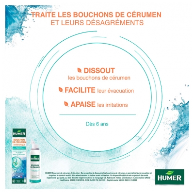 Humer Bouchon de Cérumen 50 ml