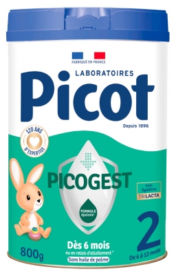 Picot Picogest 2 Lait de Suite de 6 à 12 Mois 800 g