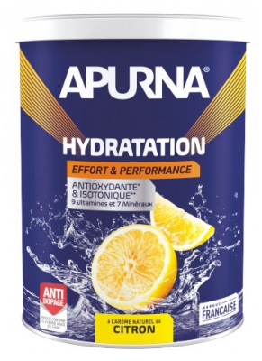 Apurna Hydratation Effort & Performance 500 g - Gosto: Limão