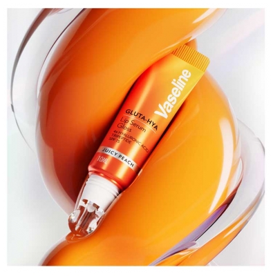 Vaseline Gluta-Hya Lip Sérum Gloss Teinté Lèvres 10 ml - Teinte : Juicy Peach