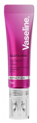 Vaseline Gluta-Hya Lip Sérum Gloss Teinté Lèvres 10 ml - Teinte : Royal Plum