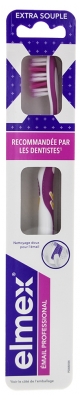 Elmex Opti-enamel Szczoteczka do Zębów Extra Soft - Kolor: ?ó?ty/fioletowy