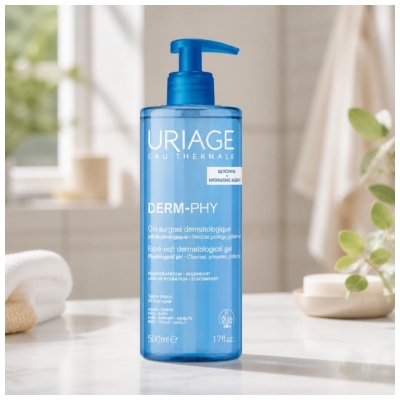 Uriage Derm-Phy Dermatologisches Rückfettendes Gel 500 ml