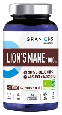 Granions Lion's Mane 1000 mg Bio 90 Gélules