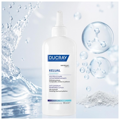 Ducray Kelual Squanorm Anti-Pelliculaire Lotion Rafraîchissante 190 ml
