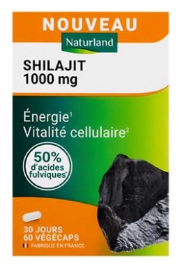 Naturland Shilajit 1000 mg 60 Végécaps
