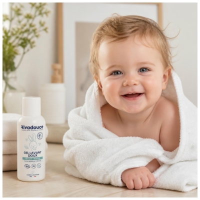 Rivadouce Bébé Gel Doux Lavant Bio 90 ml