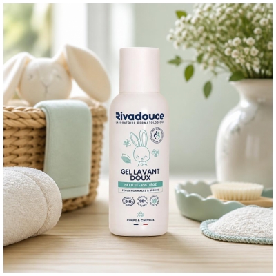 Rivadouce Bébé Organic Gentle Cleansing Gel 90 ml