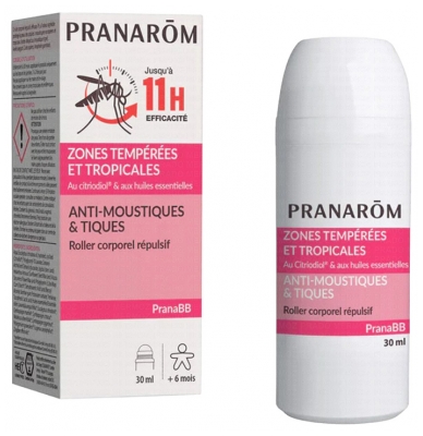 Pranarôm PranaBB pretodu un ērču rullītis 30 ml