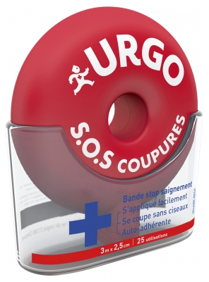 Urgo S.O.S Cortes Fita Parar Sangramento 3 m x 2,5 cm