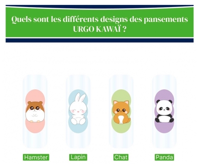Urgo Pansements Kawaï 16 Pansements