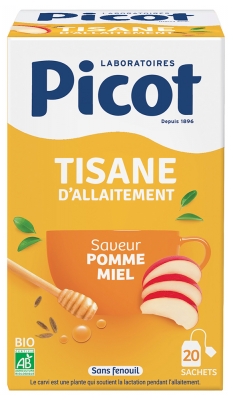 Picot Ammete med Æble- og Honningsmag Økologisk 20 Breve
