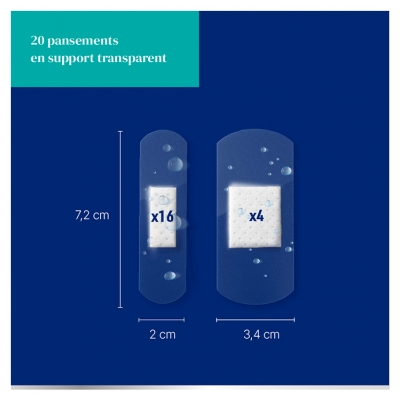 Urgo Waterproof 2 Formats 20 Pansements
