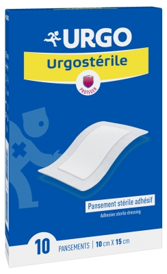 Urgo Sterylny Opatrunek Samoprzylepny 10 x 15 cm 10 Opatrunków