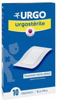 Urgo Urgostérile Steriili Kiinnelaastari 5 x 9 cm 10 Laastaria