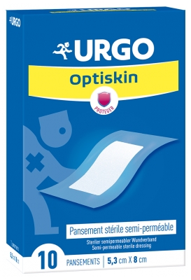 Urgo Optiskin Curativo Estéril Semipermeável 5,3 x 8 cm 10 Curativos