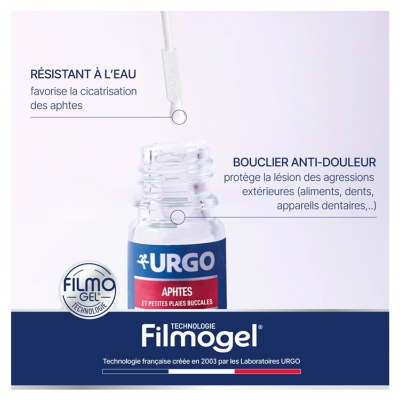 Urgo Filmogel Aphtes & Petites Plaies Buccales 6 ml