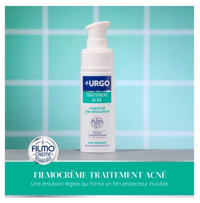 Urgo Traitement Acné Concentré Sébo-Régulateur 30 ml