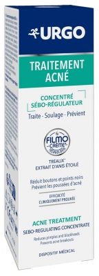 Urgo Traitement Acné Concentré Sébo-Régulateur 30 ml