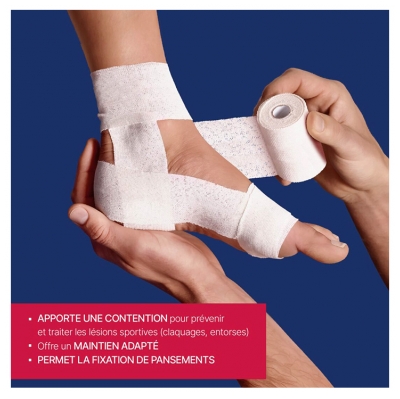 Urgo Strapping Bande Adhésive Élastique 2,5 m x 6 cm