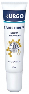 Urgo Baume Ultra-Riche za poškodovane ustnice 10 ml