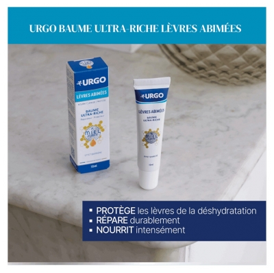 Urgo Lèvres Abîmées Baume Ultra-Riche 10 ml
