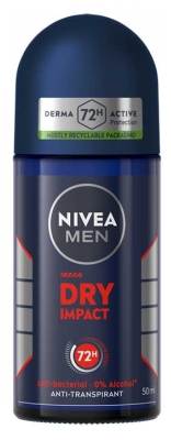 Nivea Men Dry Impact Anti-Perspirant 72H Roll-On 50 ml