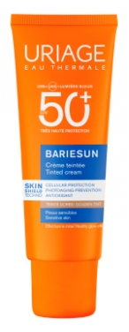 Uriage Bariésun Tonet Creme Meget Høj Beskyttelse SPF50+ 50 ml - Farvetone: Gylden nuance