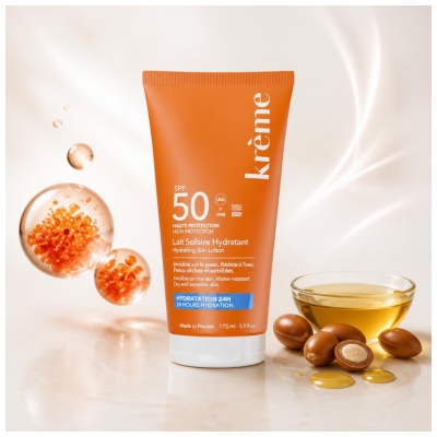 Krème Lait Solaire Hydratant SPF50 175 ml