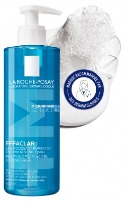 La Roche-Posay Effaclar Gel Moussant Purifiant 400 ml