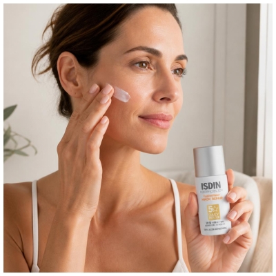 Isdin Fotoprotector Fusion Water Magic Repair Krēms Saulei SPF50 50 ml