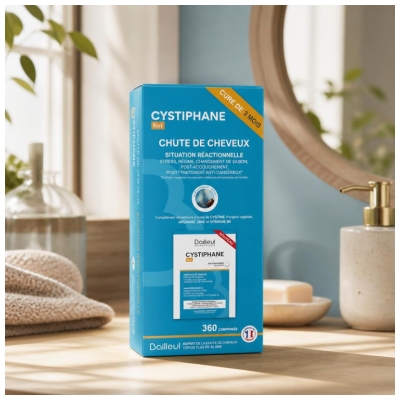 Bailleul Cystiphane Fort Cheveux et Ongles 360 Comprimés