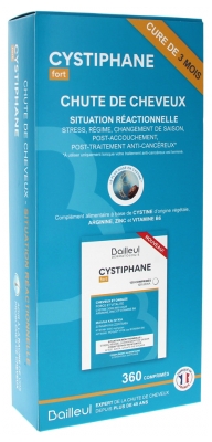 Bailleul Cystiphane Fort Cheveux et Ongles 360 Comprimés