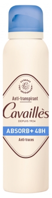 Cavaillès Anti-Transpirant Anti-Traces 48H Spray 150 ml