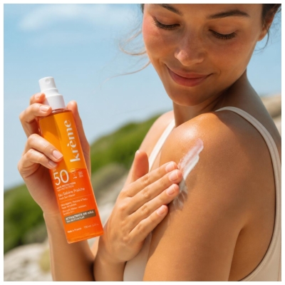 Krème Frisches Sonnenwasser LSF50 150 ml