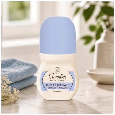 Rogé Cavaillès Absorb+ 48H Anti-Trace Roll-On Deodorant 50ml