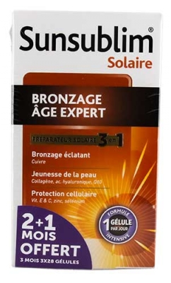 Nutreov Sunsublim Tanning Age Expert 3 x 28 Capsules