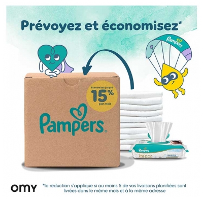 Pampers Harmonie Taglia 6 Maxi Pack 64 Pannolini (13 kg e più)