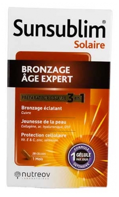 Nutreov Sunsublim Bronzage Âge Expert 28 Capsules