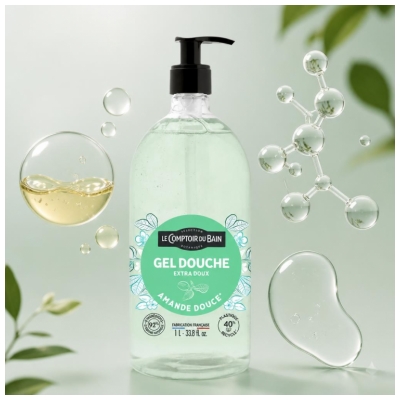 Le Comptoir du Bain Sprchový gel sladký mandlový 1 L