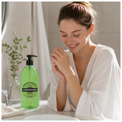 Le Comptoir du Bain Sapone di Marsiglia Tradizionale Alla Verbena 1 L