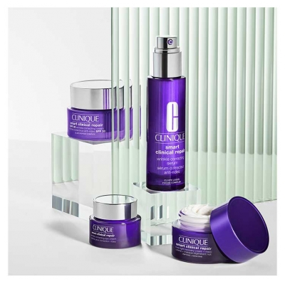 Clinique Smart Clinical Crema Reparadora + Mascarilla de Noche Regeneradora 50 ml
