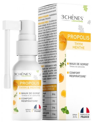 Les 3 Chênes Propolisowy Spray do Gardła 25 ml