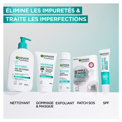 Garnier PureActive Salicylique Argile Purifiante 3en1 150 ml