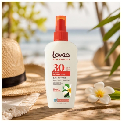 Lovea Monoï de Tahiti Moisturizing Spray High Protection SPF30 150 ml